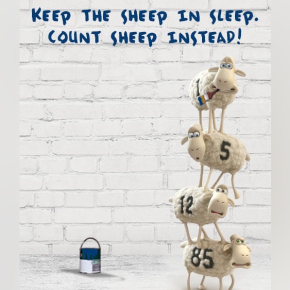 🐑🐑#1 Serta the counting Sheep 8” plush, new🆕 - Picture 2 of 4